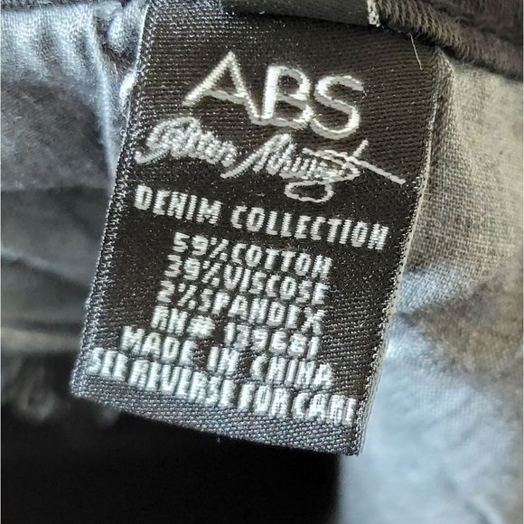 NWT A.B.S By Allen Schwartz Denim Mini Skirt - Picture 7 of 14